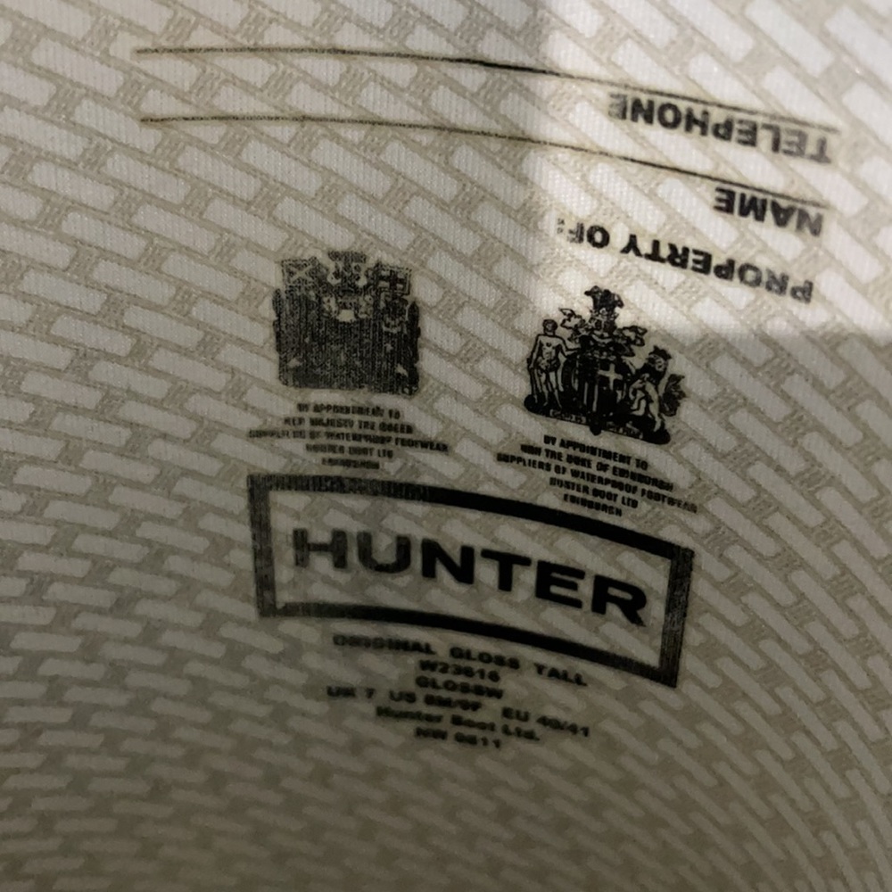 Hunter Tall Rain Boots - Picture 4 of 10